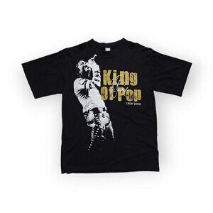 Vintage Michael Jackson King of Pop T Shirt Mens 2XL‎